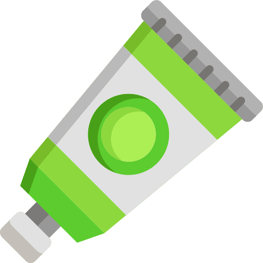 Paint paint tools and utensils art and design icon