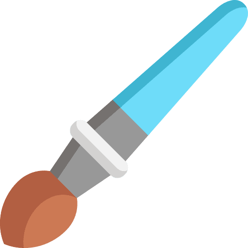 Brush artist edit tools painting icon