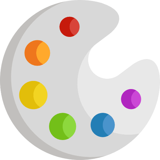 Palette painting artist artistic icon