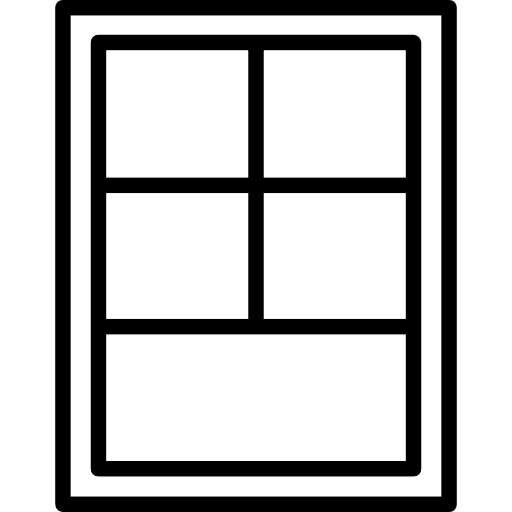 Windows furniture and household window windows icon