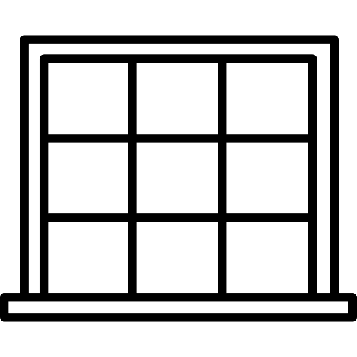 Windows windows decoration furniture and household icon