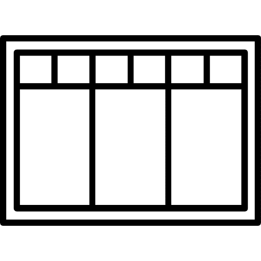 Windows furniture and household window household icon