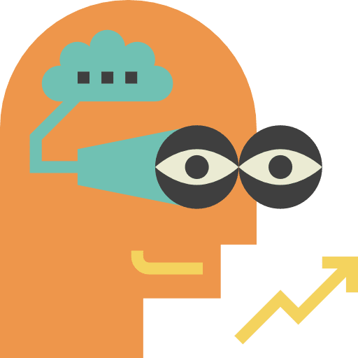 Brainstorm idea interface business icon