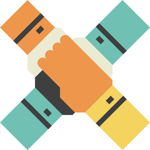 Business partnership strategy business partnership business icon