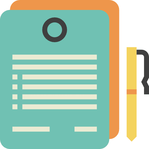 Contract degree interface patent icon