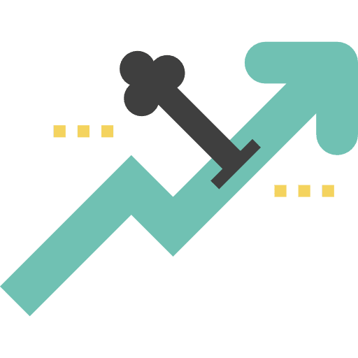 Growth growth increase business icon