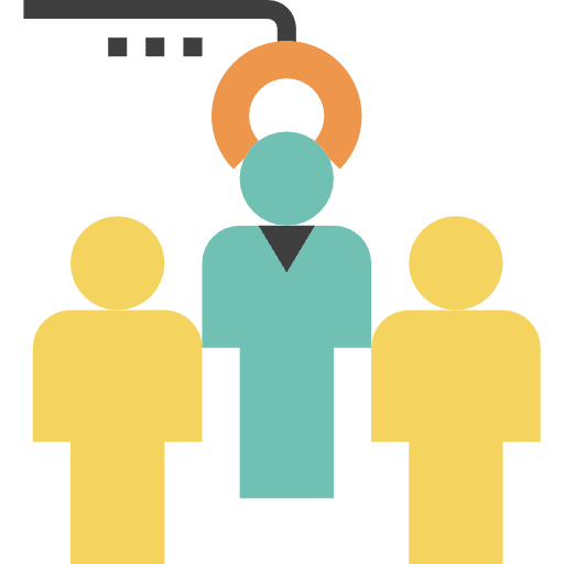 Teamwork person business group icon