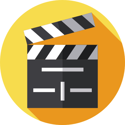 Clapperboard movie clapper clapperboard icon