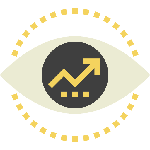 Growth graphics growth diagram icon