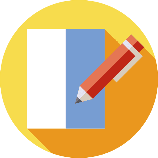 Notes writing tool tools and utensils notepad icon