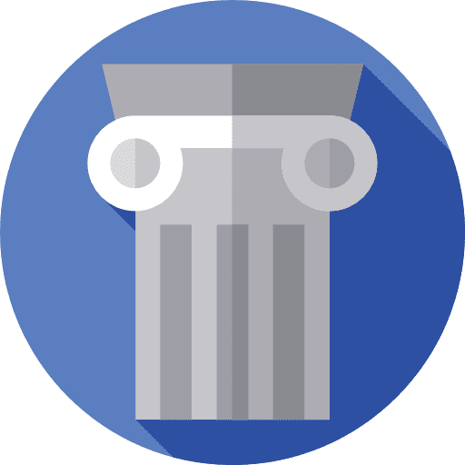 Column column ornamental art icon