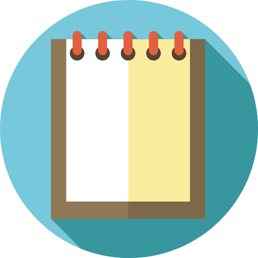 Notes writing tool writing miscellaneous icon