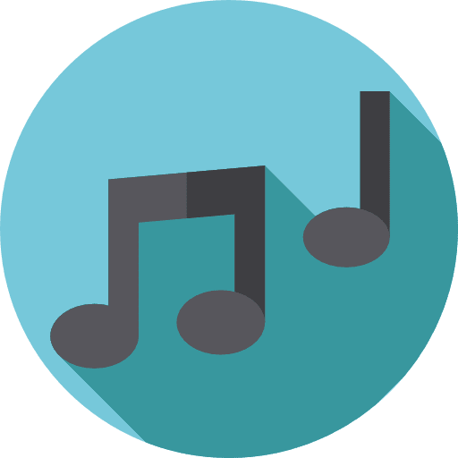 Music music and multimedia music player music icon