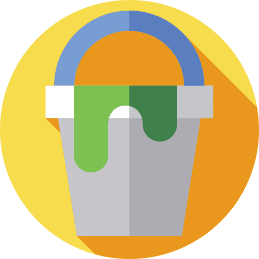 Paint bucket bucket graphic tool paint bucket icon