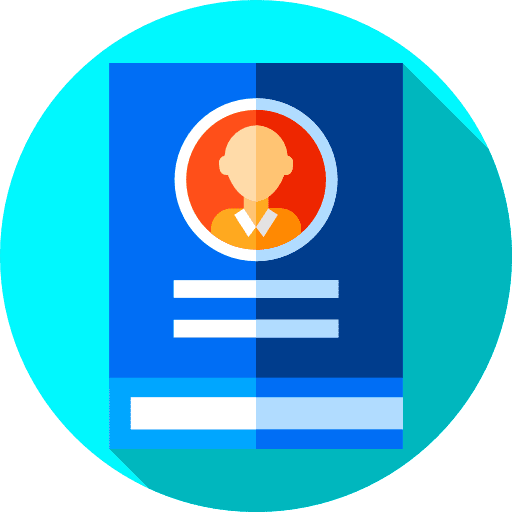 Portfolio resume application portfolio icon