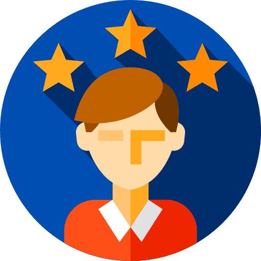 Rating rating experts customer icon