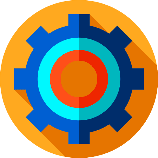 Settings tools and utensils cogwheel settings icon