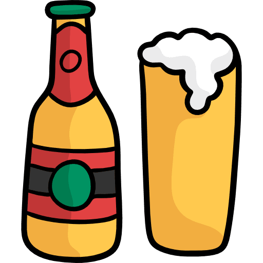 Beer alcoholic drinks alcohol food and restaurant icon