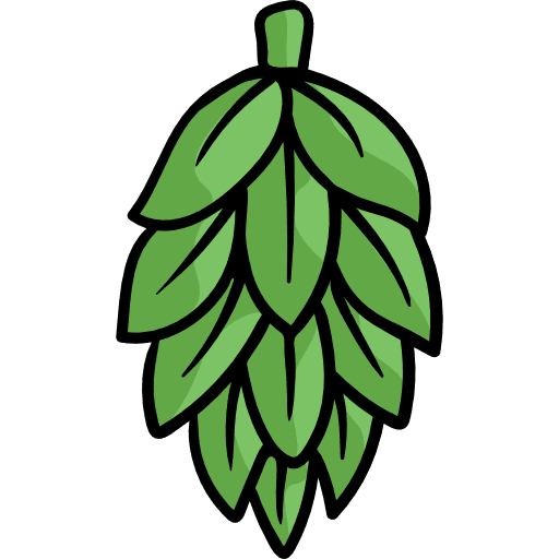 Hop plant hop nature icon