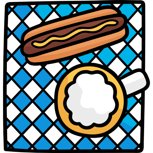 Picnic cultures tablecloth food and restaurant icon