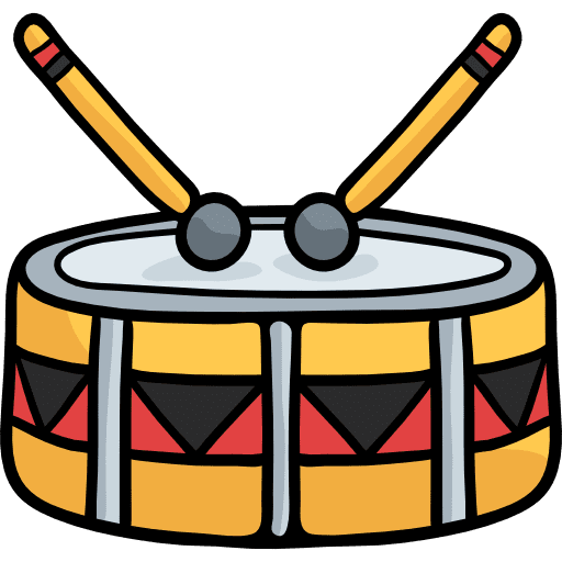 Drum musical instrument percussion instrument music icon