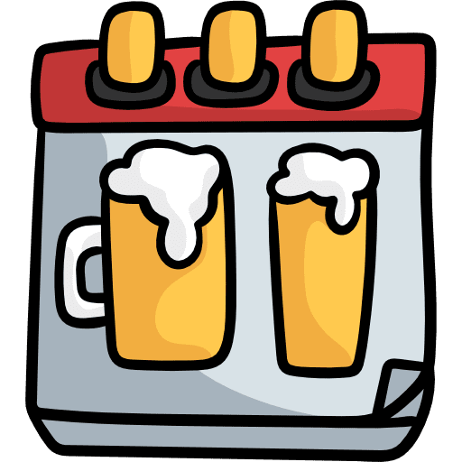 Oktoberfest administration schedule interface icon