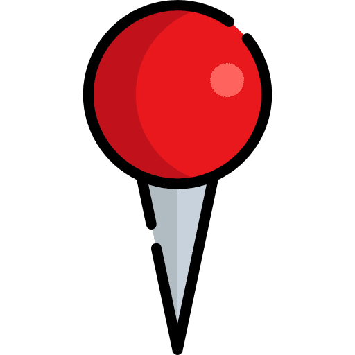 Pin location map location map point icon