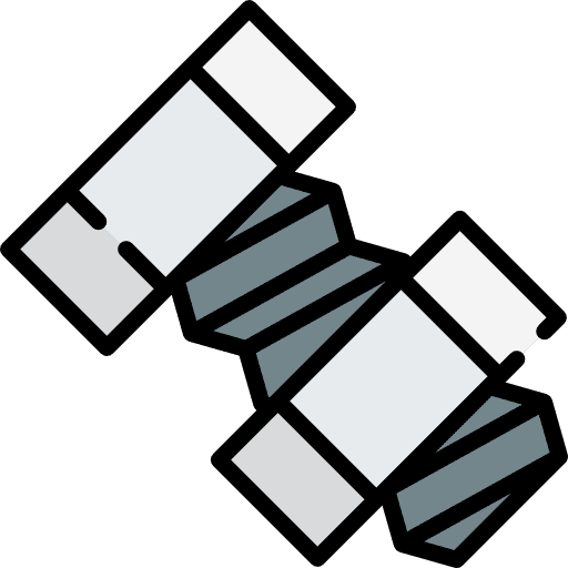 Bolt building trade tools and utensils bolt icon