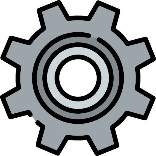 Gear settings tools and utensils ui icon