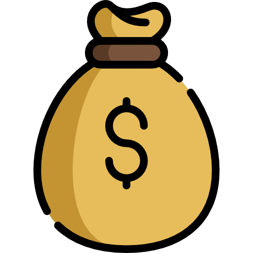 Money bag business business and finance currency icon