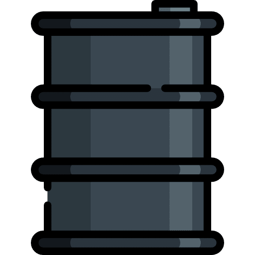 Barrel chemical tools and utensils petroleum icon