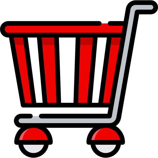 Shopping cart online store supermarket shopping store icon