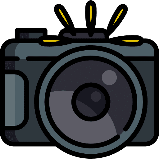 Photo camera digital photograph picture icon