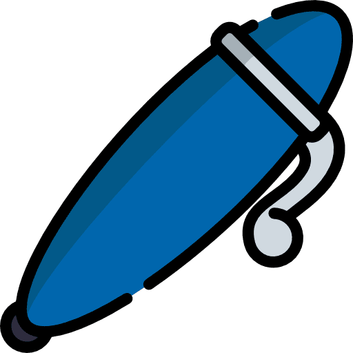Pen office material miscellaneous tools and utensils icon