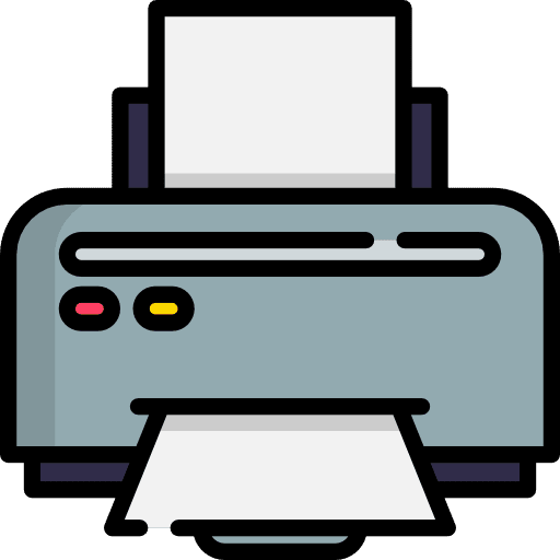 Printer miscellaneous technology paper icon