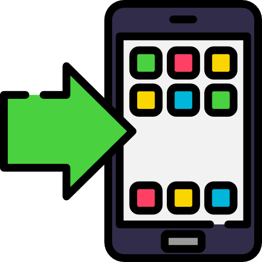 Smartphone iphone communications cellphone icon