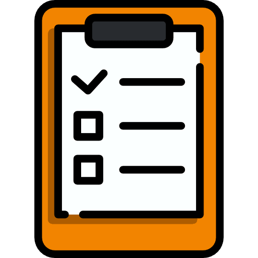 Clipboard tasks verification miscellaneous icon