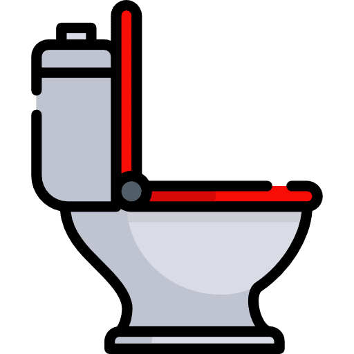 Toilet toilet bathroom hygiene icon