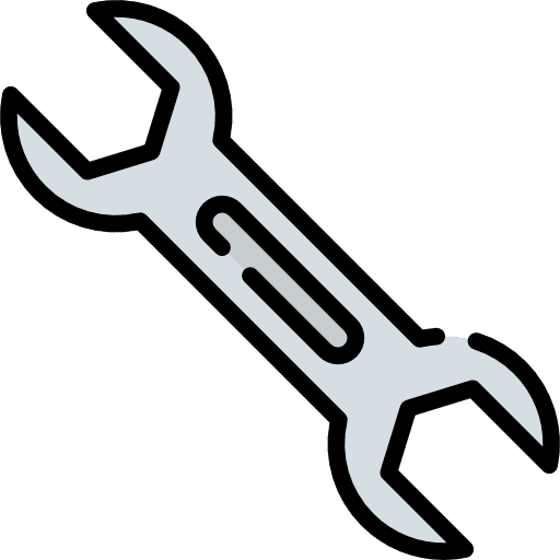 Wrench home repair miscellaneous garage icon