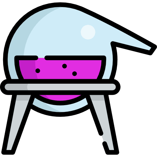 Flask test tube flask chemistry icon