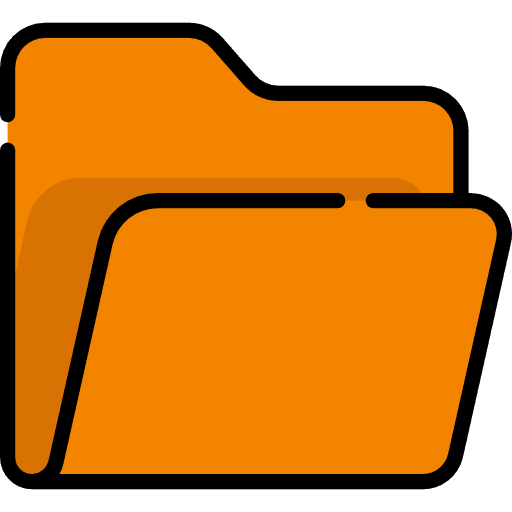 Folder interface folder file storage icon