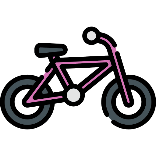 Bicycle sports bike cycling icon