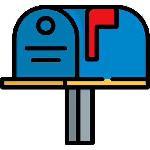 Mailbox communications mailbox symbol icon