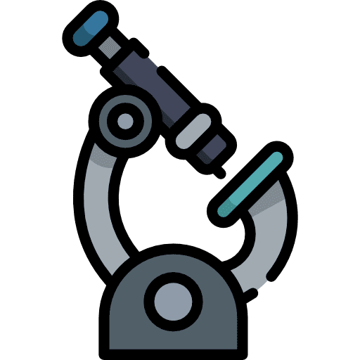 Microscope microscope medical scientific icon