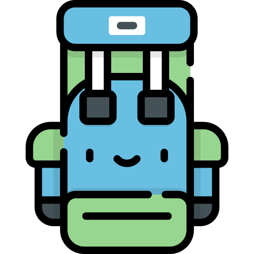 Backpack backpack bags baggage icon