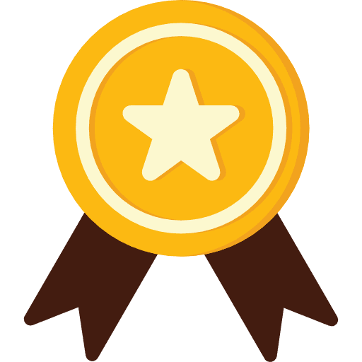 Medal winner medal sports and competition icon