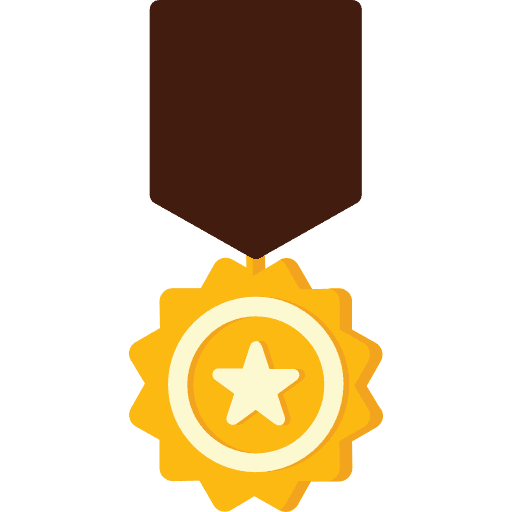 Medal sports and competition award medal icon