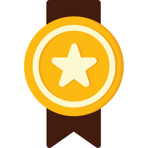 Medal sports and competition champion award icon