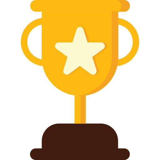 Trophy winner trophy award icon