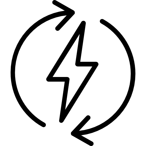 Green energy leaf power ecology and environment icon